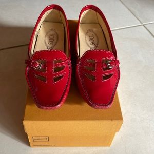 Tod’S Red Patent Leather Size 7